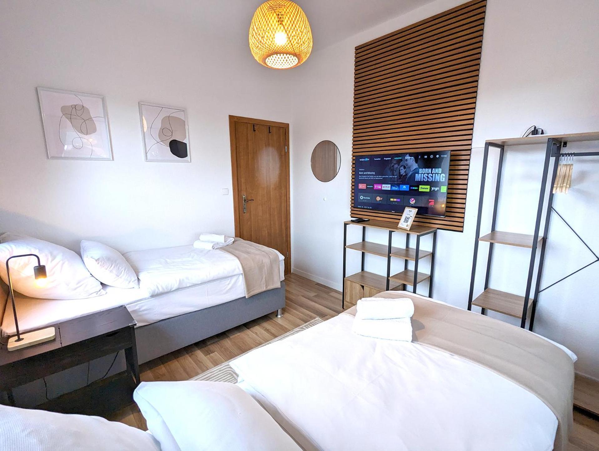 Apartment Bestime - 5 Schlafzimmer, Wohnzimmer, Kueche, Waschtrockner, Terrasse, Smart-tvs, Netflix, Tischfussball Wildeshausen