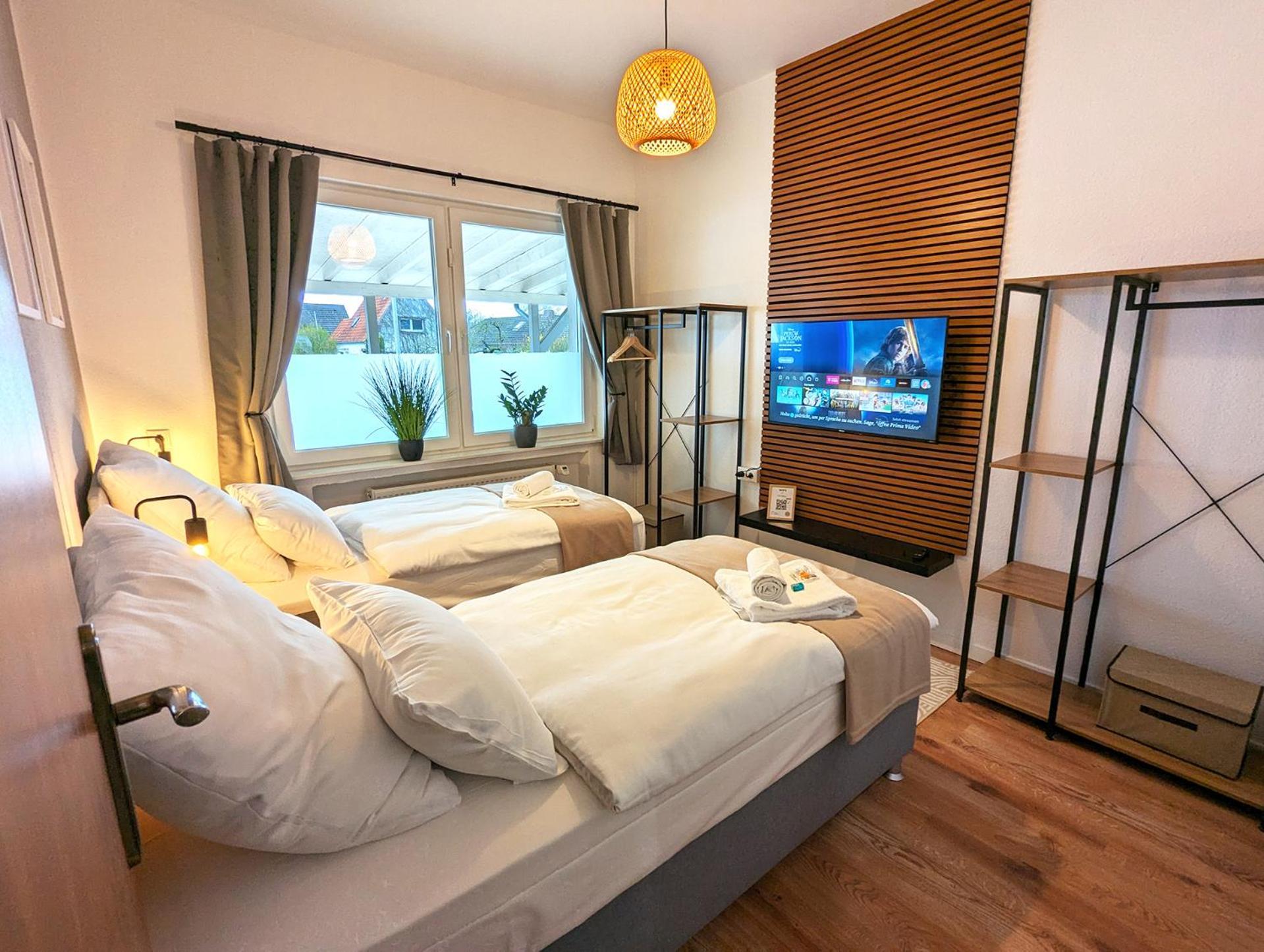 Bestime - 5 Schlafzimmer, Wohnzimmer, Kueche, Waschtrockner, Terrasse, Smart-tvs, Netflix, Tischfussball Appartement