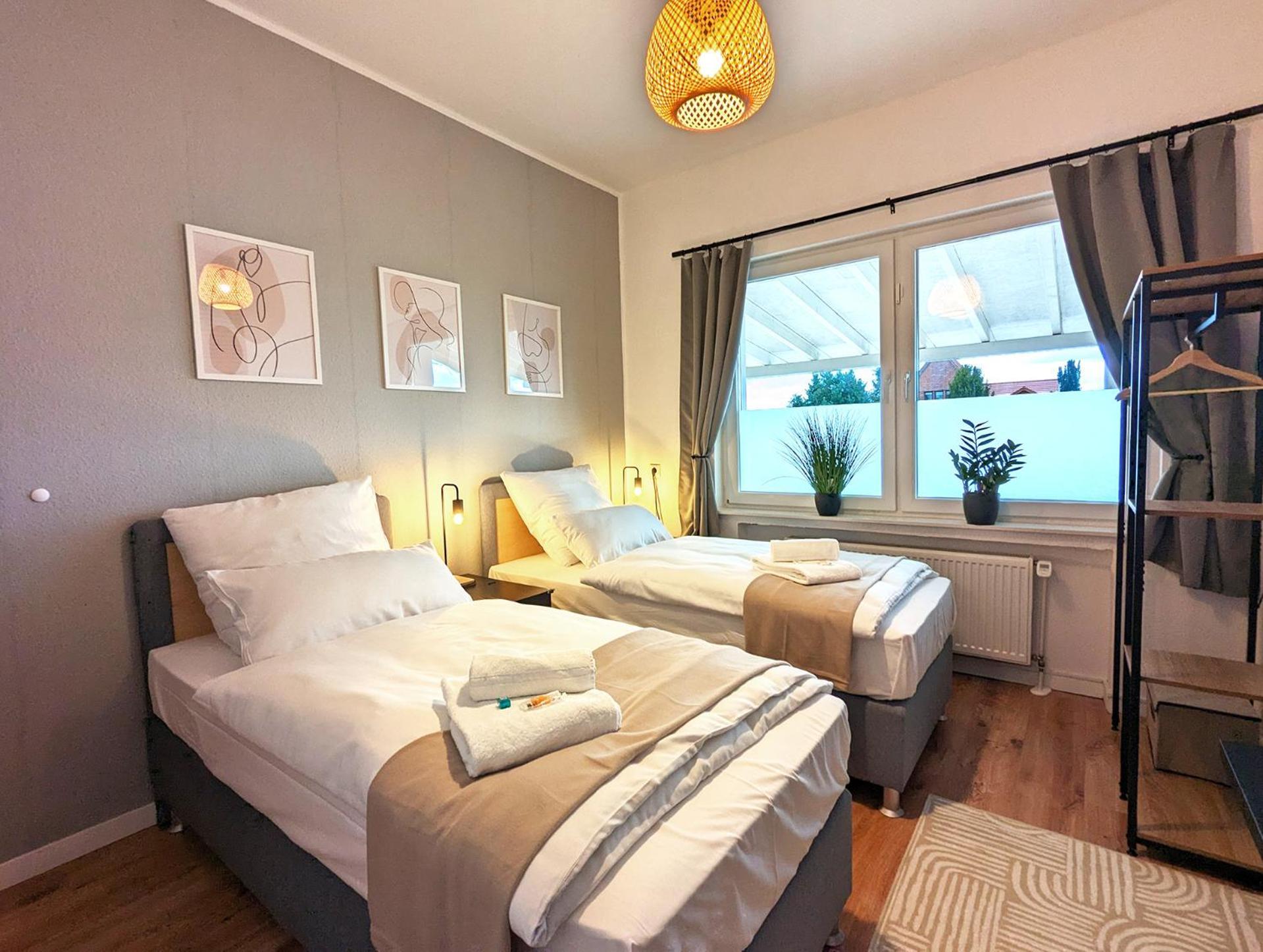 Bestime - 5 Schlafzimmer, Wohnzimmer, Kueche, Waschtrockner, Terrasse, Smart-tvs, Netflix, Tischfussball * Wildeshausen