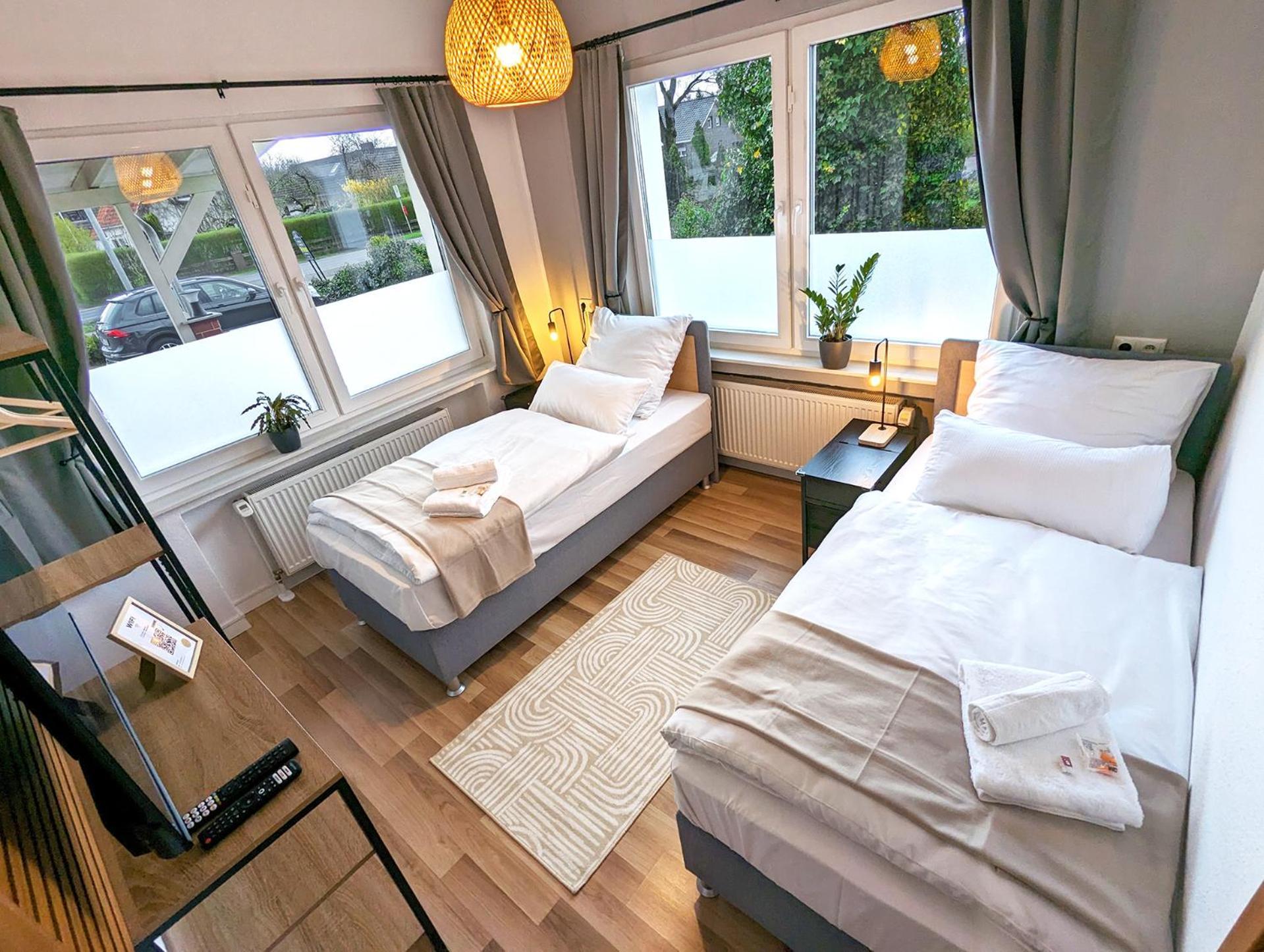 Bestime - 5 Schlafzimmer, Wohnzimmer, Kueche, Waschtrockner, Terrasse, Smart-tvs, Netflix, Tischfussball Appartement *