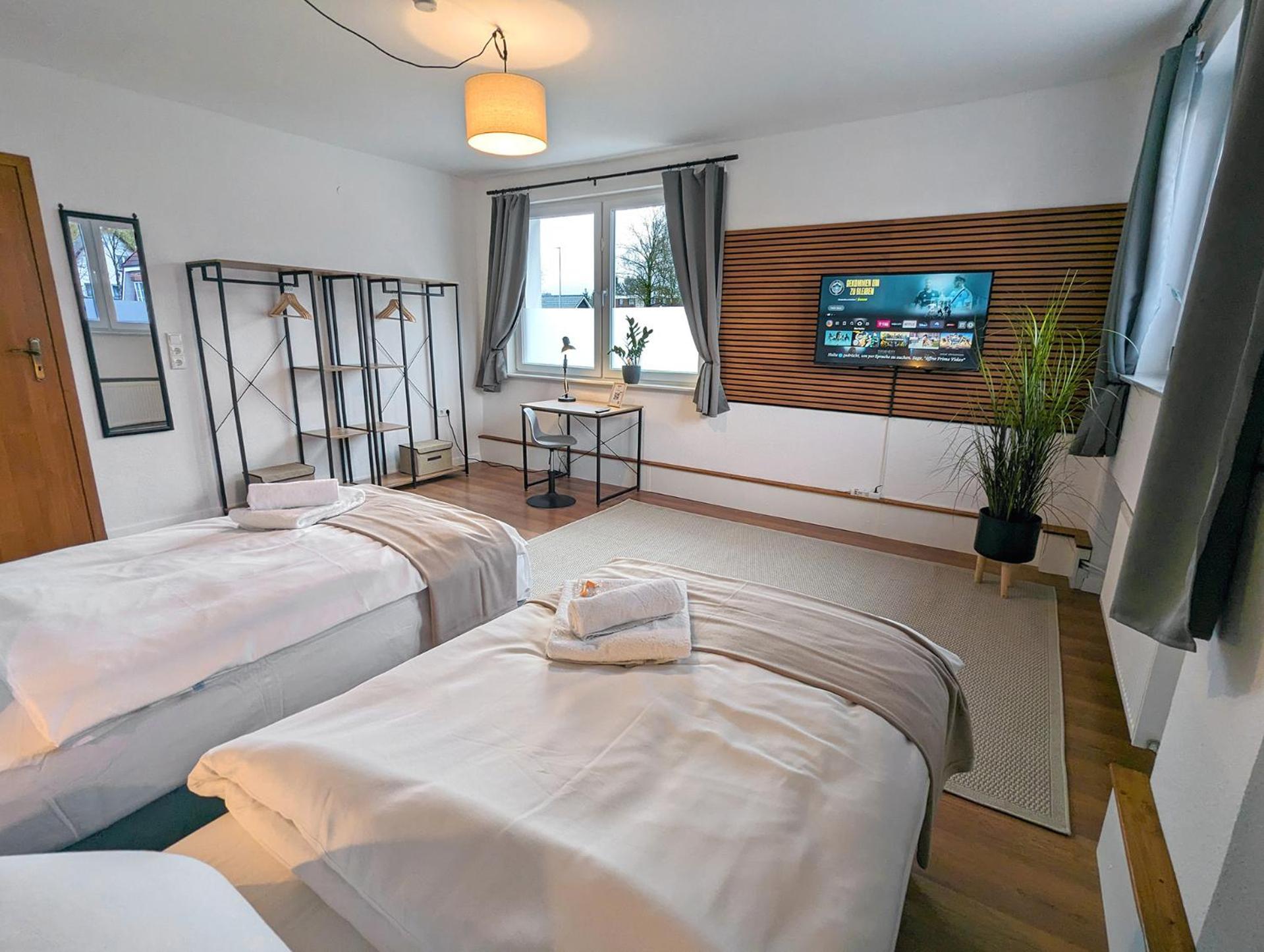 Appartement Bestime - 5 Schlafzimmer, Wohnzimmer, Kueche, Waschtrockner, Terrasse, Smart-tvs, Netflix, Tischfussball